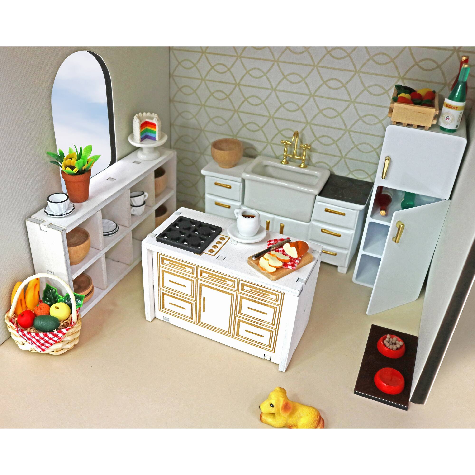 Miniature White Storage Cube by Make Market®